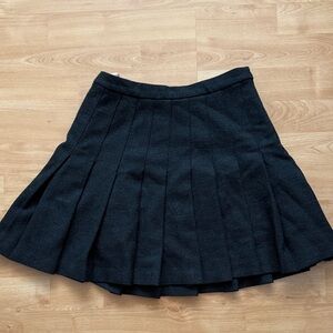 Wilfred Wool Blend Pleated skirt
